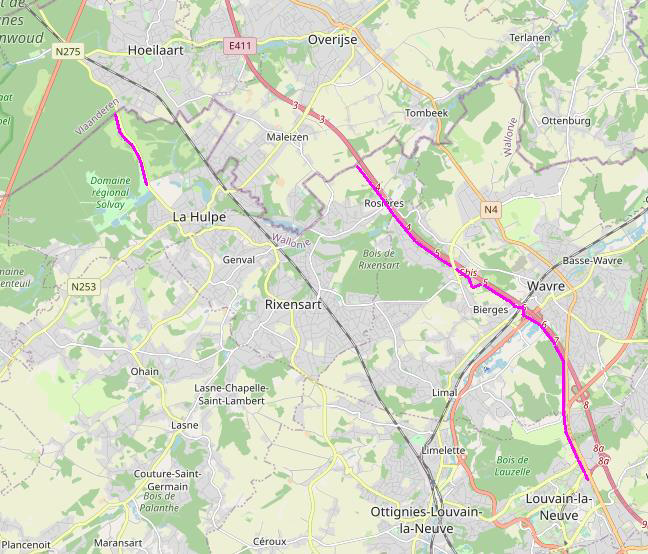 alechat1's tweet photo. Le ministre @phh_Henry vient de communiquer les détails concernant la prolongation de la #F204 du côté Wallon:
3 tronçons - total de 12km:
1⃣ E411,sortie 7-LLN: Fin 2022
2⃣ Overijse-Bierges; Automne 2023
3⃣ Bierges-E411 sortie 7: mi- 2024
https://t.co/KuGCMb1z9K https://t.co/8NK6u4QKvW