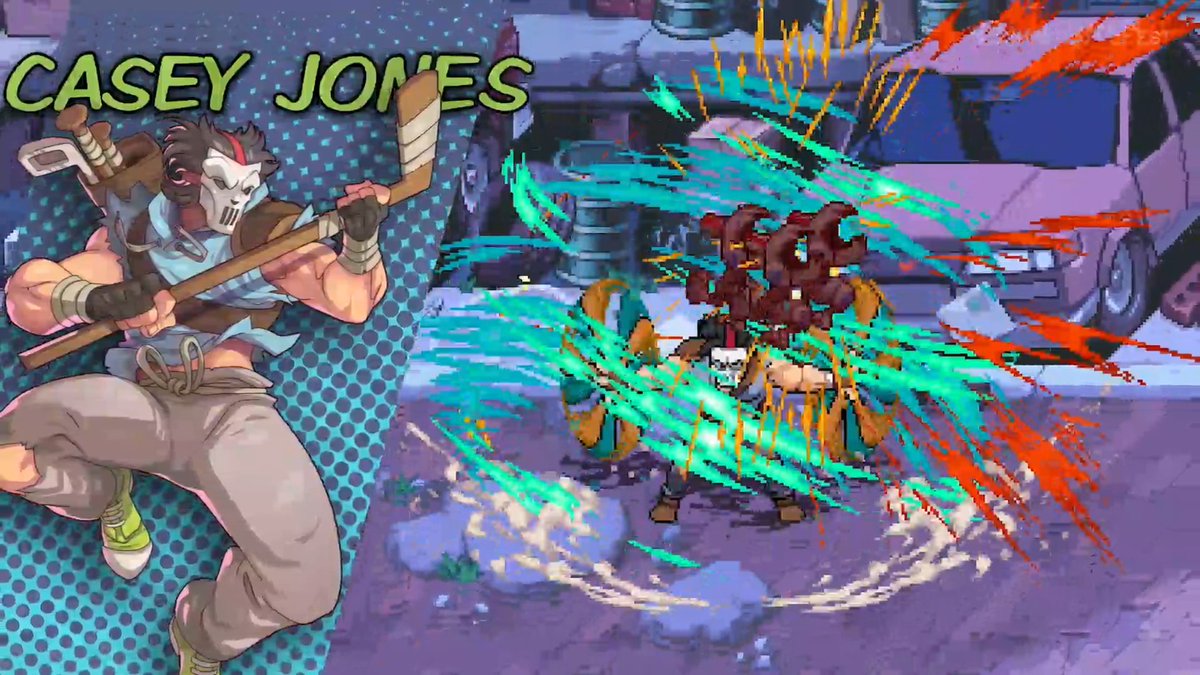 Wario64's tweet image. TMNT Shredder's Revenge