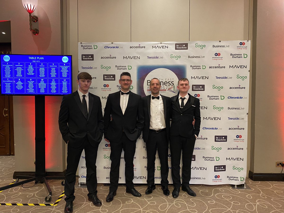 #NEBizAwards great night so far