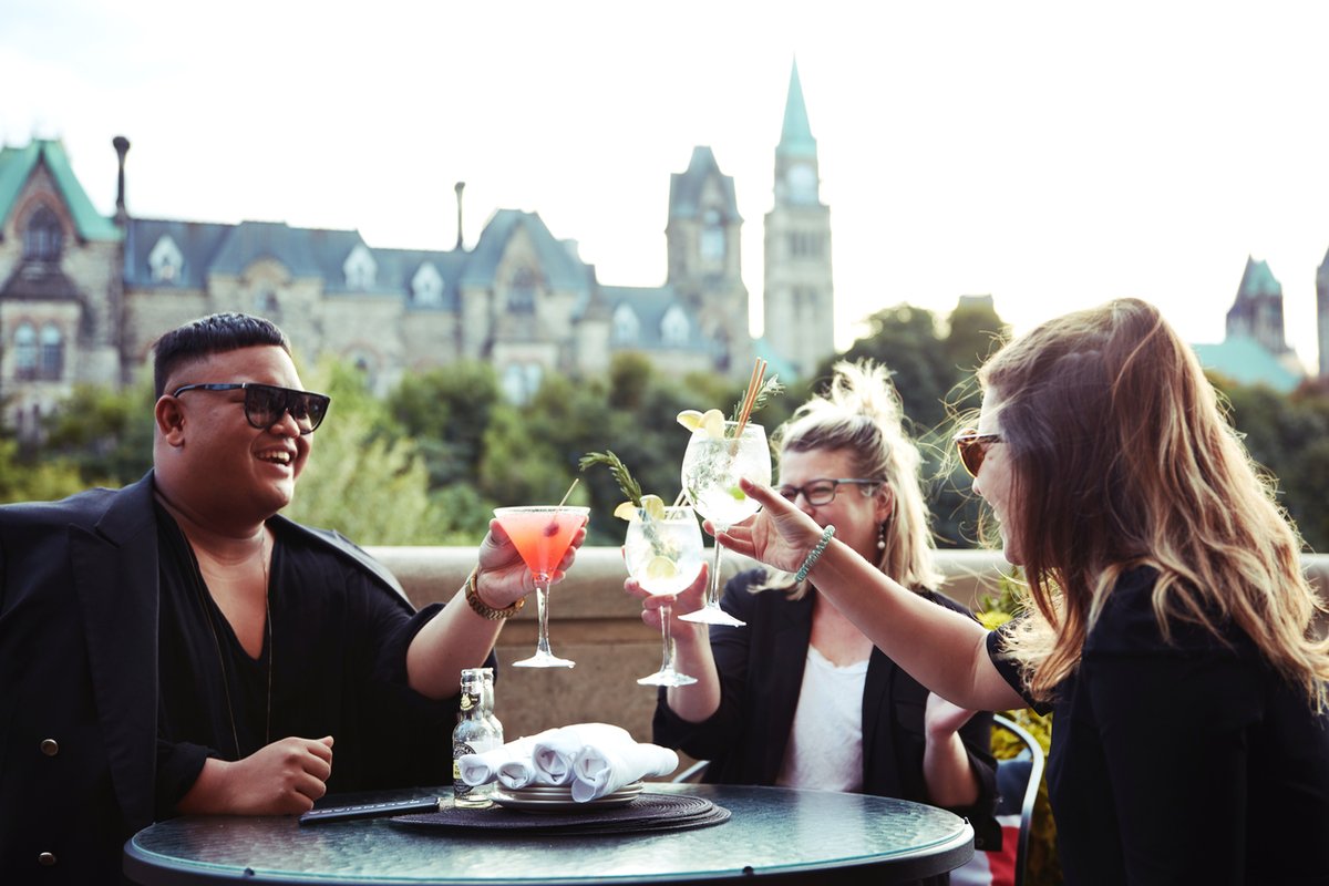 Ottawa_Tourism's tweet photo. Grab a drink beside a waterfall, from a rooftop overlooking Parliament or from a secret urban courtyard! 🍹 

Check out our ultimate Ottawa patio guide for some of the best patios in the city 👉 https://t.co/Sh5xPRckgx #MyOttawa https://t.co/Jqug6ME8Cs