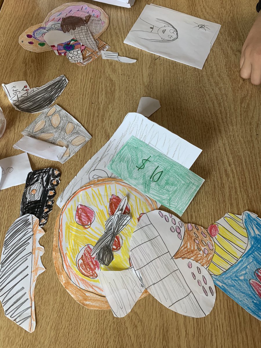 Today I got invited to build a 3D heart, go to an in-class restaurant (with $10 to spend!) and hear students choosing to speak French at recess with their peers. #engagement #fsl #indoorrecess #connection