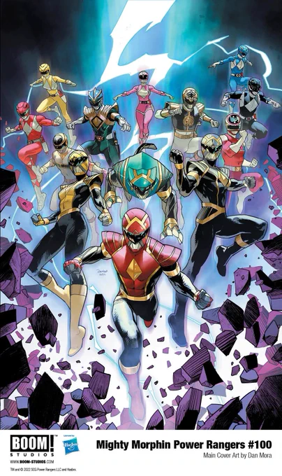 Mighty Morphin Power Rangers  Issue 100 