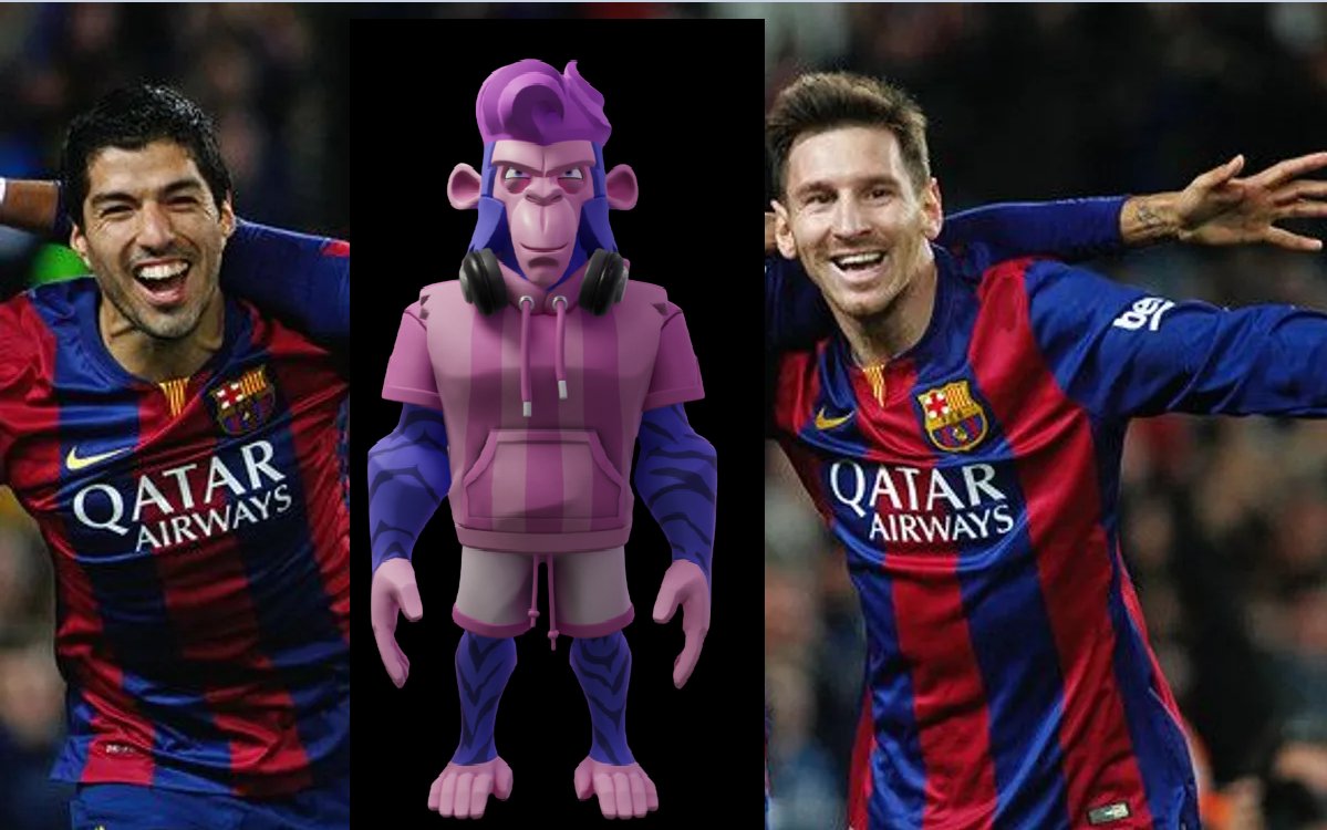CryptoSigman's tweet photo. Guys, I want you to meet my Booga! He is a rare blurple, with stats and position scores that would not shame Van Dijk! I will reveal his stats tomorrow, and the position scores in 2 days! stay tuned! $MBS @TheMonkeyLeague #MonkeyLeague #ShowMeTheMonkey
Any bets on stats/scores?🦹 https://t.co/FHraJAaqSq