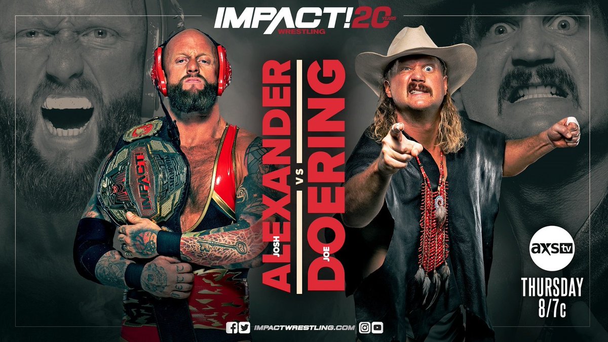 UVProducts's tweet photo. Tonight on @IMPACTWRESTLING
- @Walking_Weapon vs @bigjoedoering
- @TheEddieEdwards @MattTaven @RealMikeBennett vs @FrankieKazarian @fakekinkade @SuperChrisSabin
- @SteveMaclin vs @PCOisNotHuman
- @WeAreRosemary vs @TenilleDashwood
#IMPACTonAXSTV #WatchImpact #IMPACT20 #wrestling https://t.co/O9wXQQeBYX