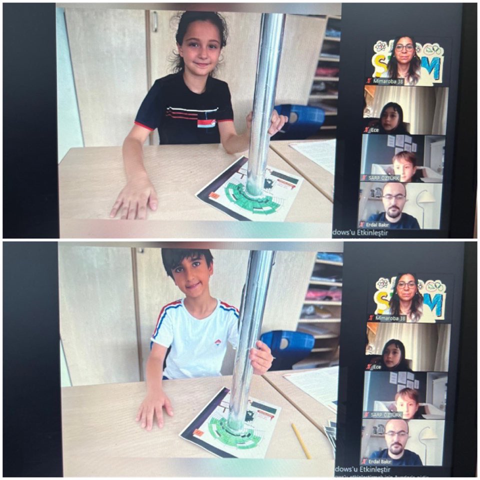 mimarobabk's tweet photo. İlkokul öğrencilerimiz #STEMJr
4.Tema olan “Hayal Dünyası”
Fuarımızı gerçekleştirdiler. https://t.co/TbaOwNDPFh