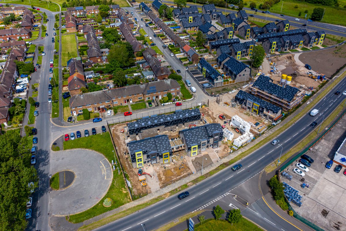 You thought I had forgotten didn’t you? How dare you? DEVELOPMENT THURSDAY is an institution. Todays comes from a site I’ve been taking monthly drone pictures of; Troutbeck Crescent, Blackpool 🏗 @buildingwithyou ✏️ @Cassidy_Ashton 🏡 @bchblackpool 💰 @HomesEngland