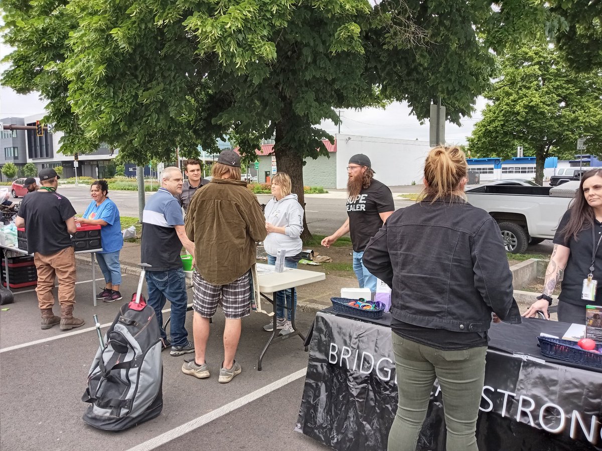 Today's "WE SEE YOU" event was a major success. Continuing to reach members all across various communities bring smiles to all our faces.