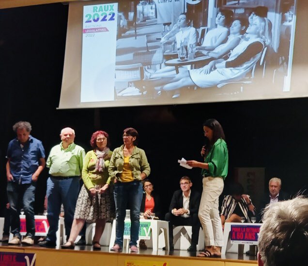 Soutien au futur député de la #circo44.06 … Jean-Claude Raux 2022 qui portera haut et fort l’ #ecologie à l’Assemblée Nationale 🌻💚🌻
