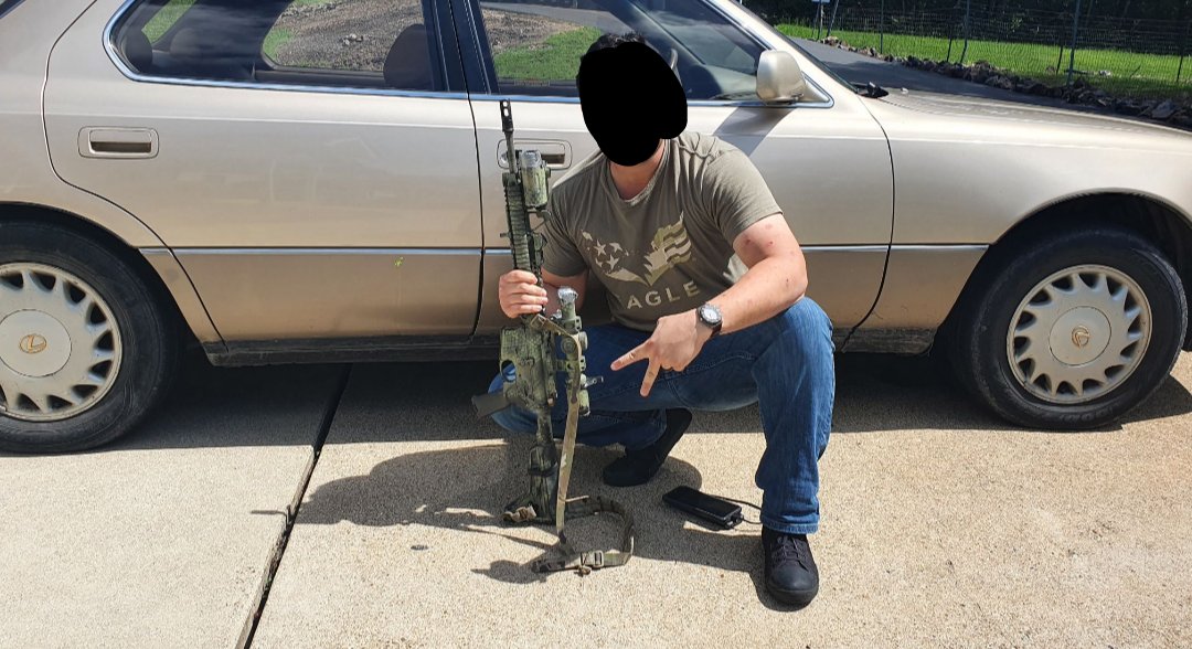 opfor8r's tweet image. When a UTM sails a little too far outside the designated zone #UTM #simunition #FoF #ItllBuffOut #DanielDefense #DDM4