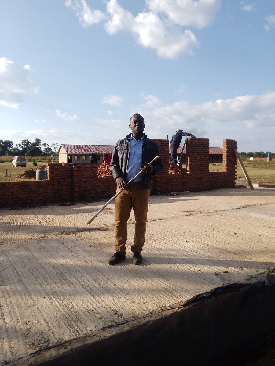 kinghorta's tweet photo. Having completed work on the first two blocks we have begun working on the next new block plus one staff house to cater for the youthful and committed staff that we have.With total of 20 staff members more is to be done on accomodation.@BrianChiweza @fortunechasi @HonMachakaire @ https://t.co/Y9XhBEjmL6