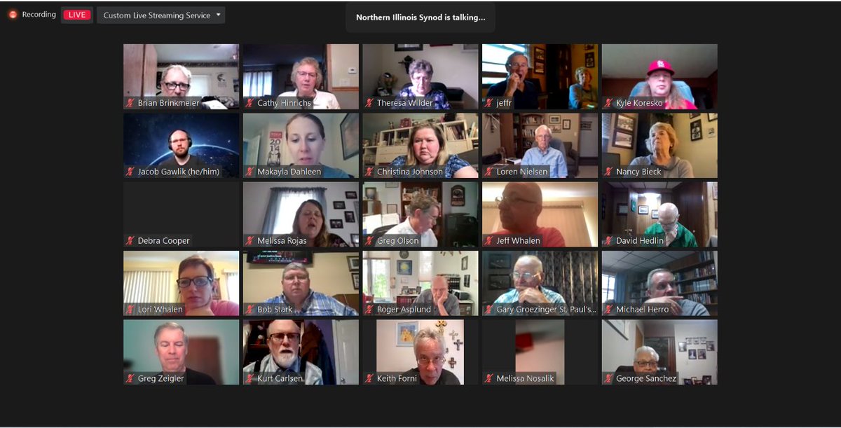 N IL Synod, ELCA tweet media