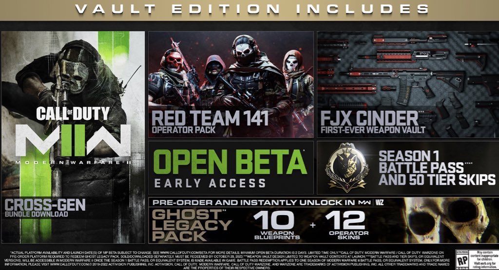 CODBO7Informer's tweet image. 1 person that LIKES this tweet and FOLLOWS @InformerCODMW2 will win a Cross-Gen MWII Pre-Order!

Ends in 3 days. They’ll DM winner.