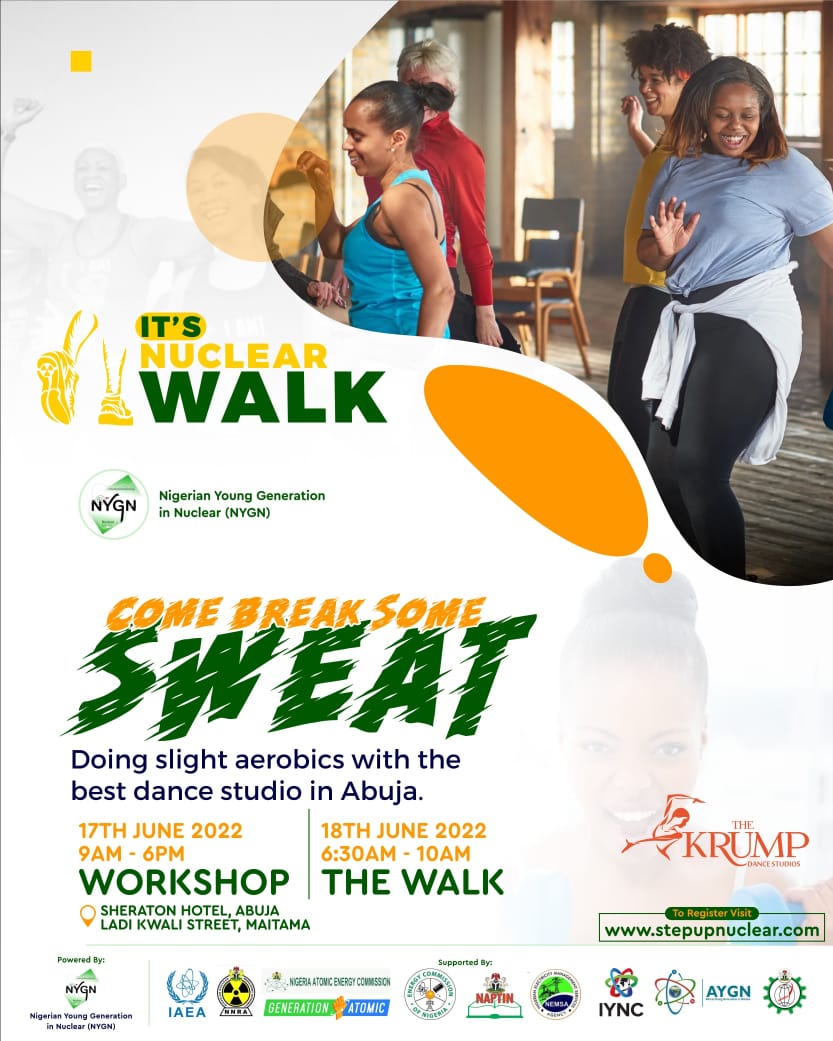 The count down is on.Go to Stepupnuclear.com to register and redeem your free T-shirt and Cap.

We will soon be outside