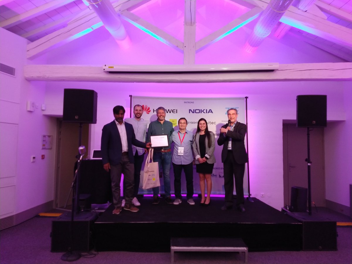 Congratulations to #Nextworks team and <a href="/5Gzorro/">5GZORRO</a> for the #best #booth #award at <a href="/EuCNC/">2026 EuCNC & 6G Summit</a> <a href="/5GPPP/">5GPPP</a>