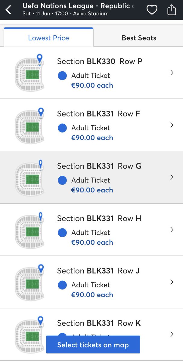redredwhine_'s tweet photo. The cheapest tickets to Ireland v Scotland this weekend are €90. It would cost me €540 to bring the family. Perhaps @FAIreland should look at their pricing considering the amount of tickets available on @Ticketmaster #irescot #RipOffIreland https://t.co/g3lnPS9Rqt