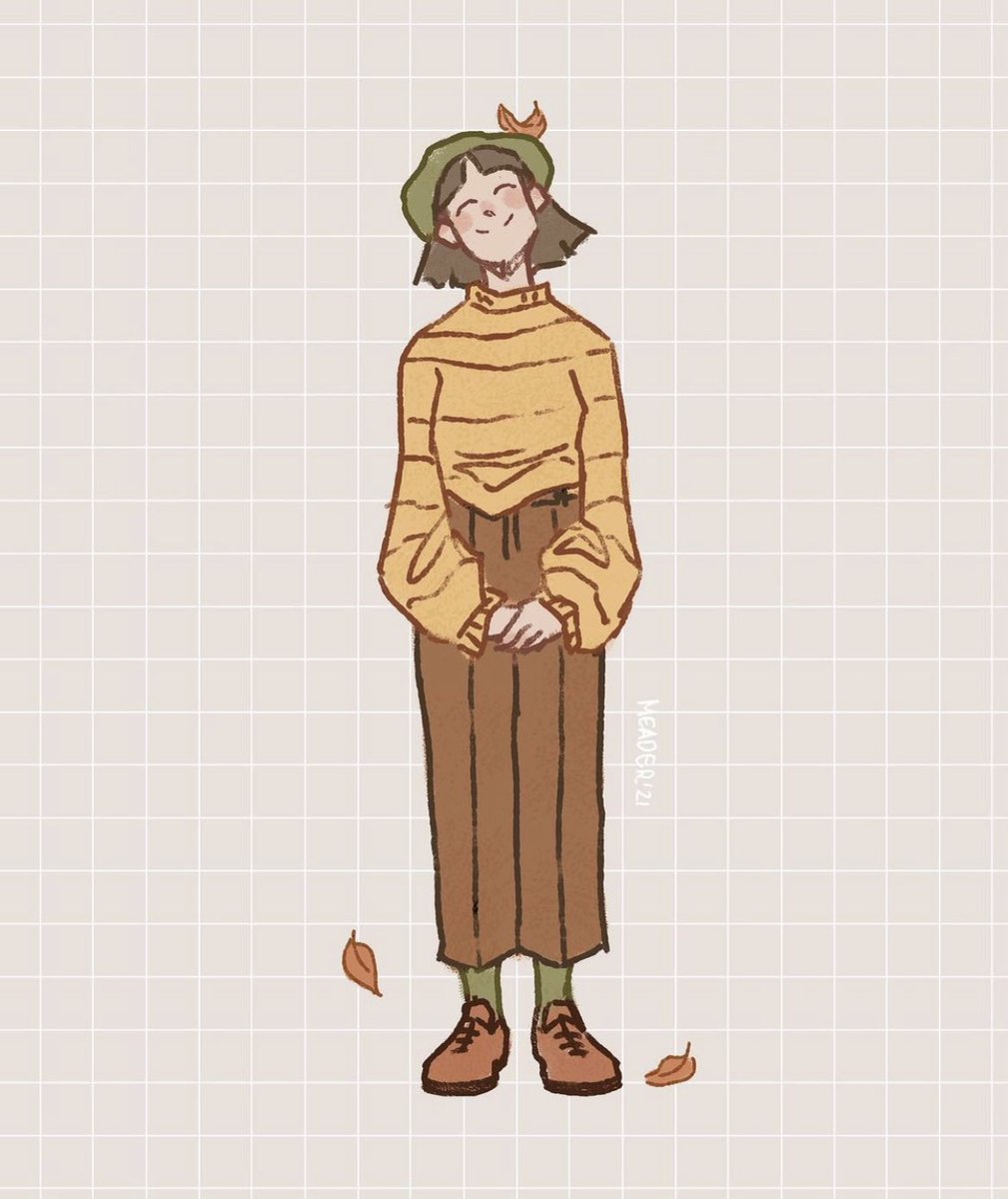 mandymeaderart's tweet photo. #fallgirl #art #illustration #muted #fallcolors https://t.co/BbMnXaatLZ
