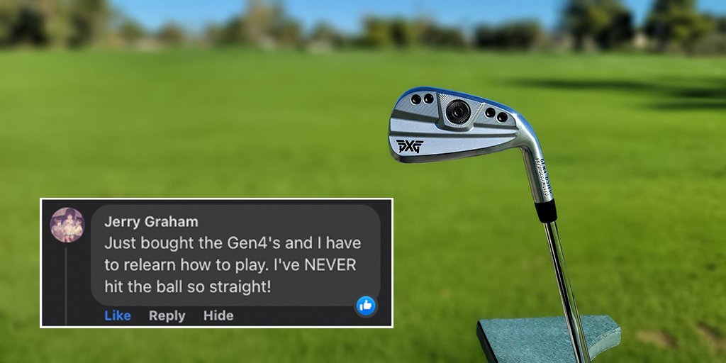 pxg's tweet photo. WARNING: #PXG #GolfClubs are so good, sometimes they come with a learning curve. https://t.co/PFBgvg0mUV #golf #CustomGolfClubs #GetInMyBag https://t.co/6kSUYBvA24