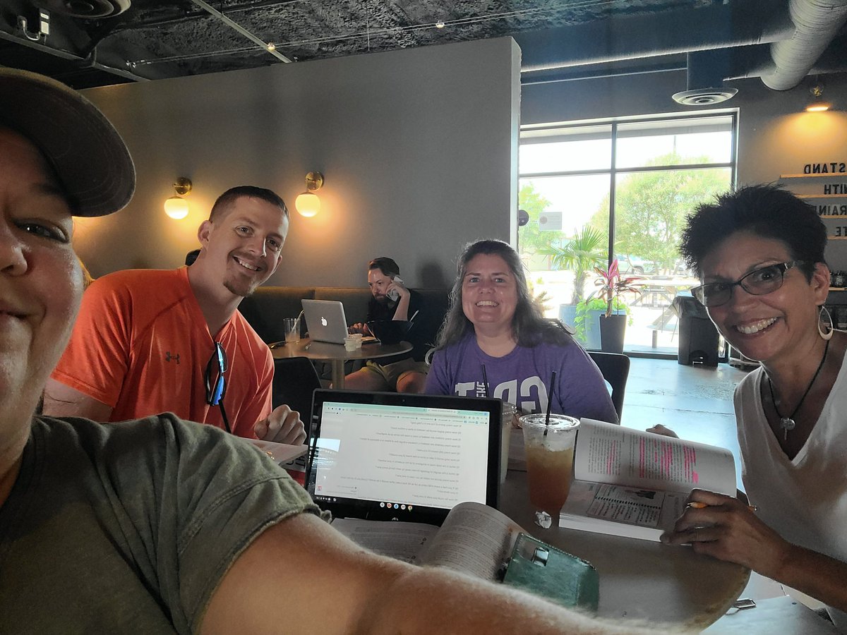 Book study with coworkers with the book Bulding Thinking Classrooms in Mathematics. Lots of ideas to work with and we have only read a third of the book! #RobinsonISD, <a href="/PeterLiljedahl/">Peter Liljedahl</a> <a href="/JWM_254/">Jake</a>