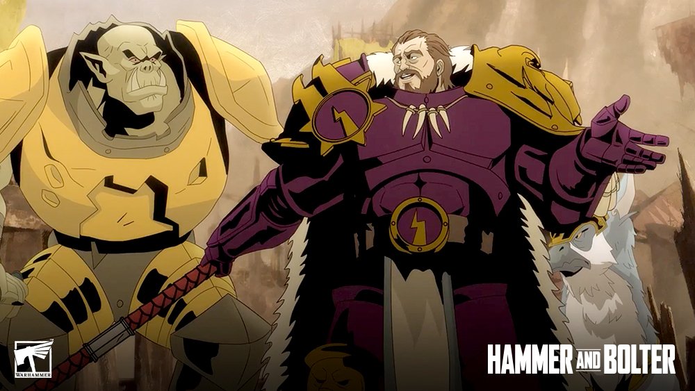 Rejoice, Warhammer Age of Sigmar fans – 'Double or Nothing' is now streaming on Warhammer+. It was a delight to join the amazing cast for this animation! I gave voice to Hamilcar Bear-eater, champion of the Mortal Realms. Great fun! #Warhammer #WarhammerPlus #WarhammerCommunity