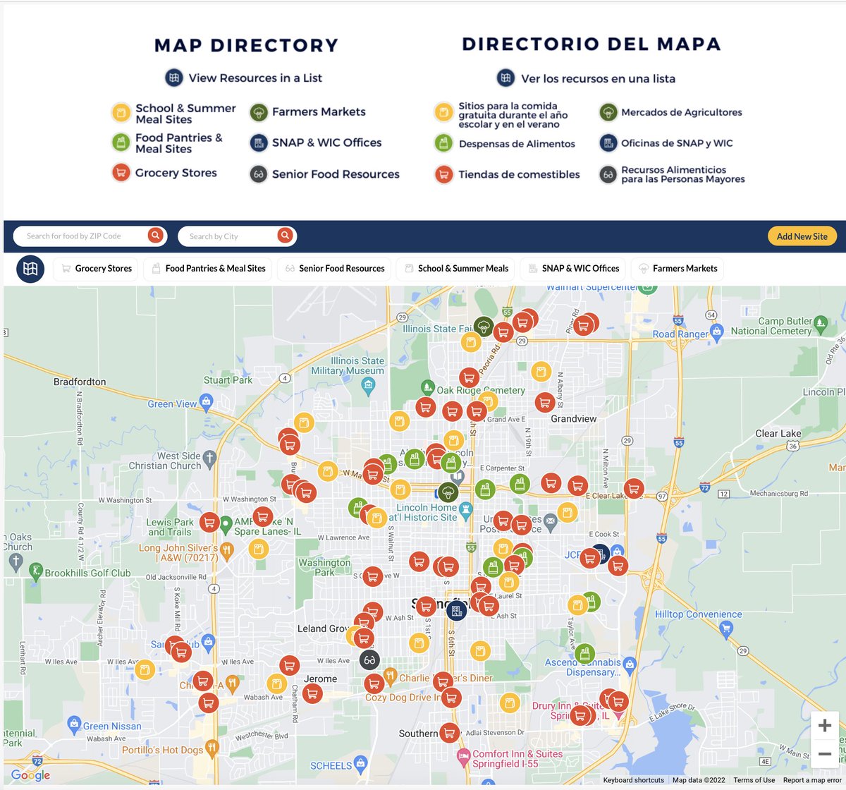 Everyone deserves access to fresh, nutrient-dense food. 
 
<a href="/IllinoisNEP/">Illinois Nutrition Education Programs</a>'s #FindFoodIL map makes finding places offering free food/meals in your community easier.  
 
You can also find stores + markets that accept SNAP/LINK or WIC coupons. #AgConnectsUsAll 
ow.ly/meOK50JtGif