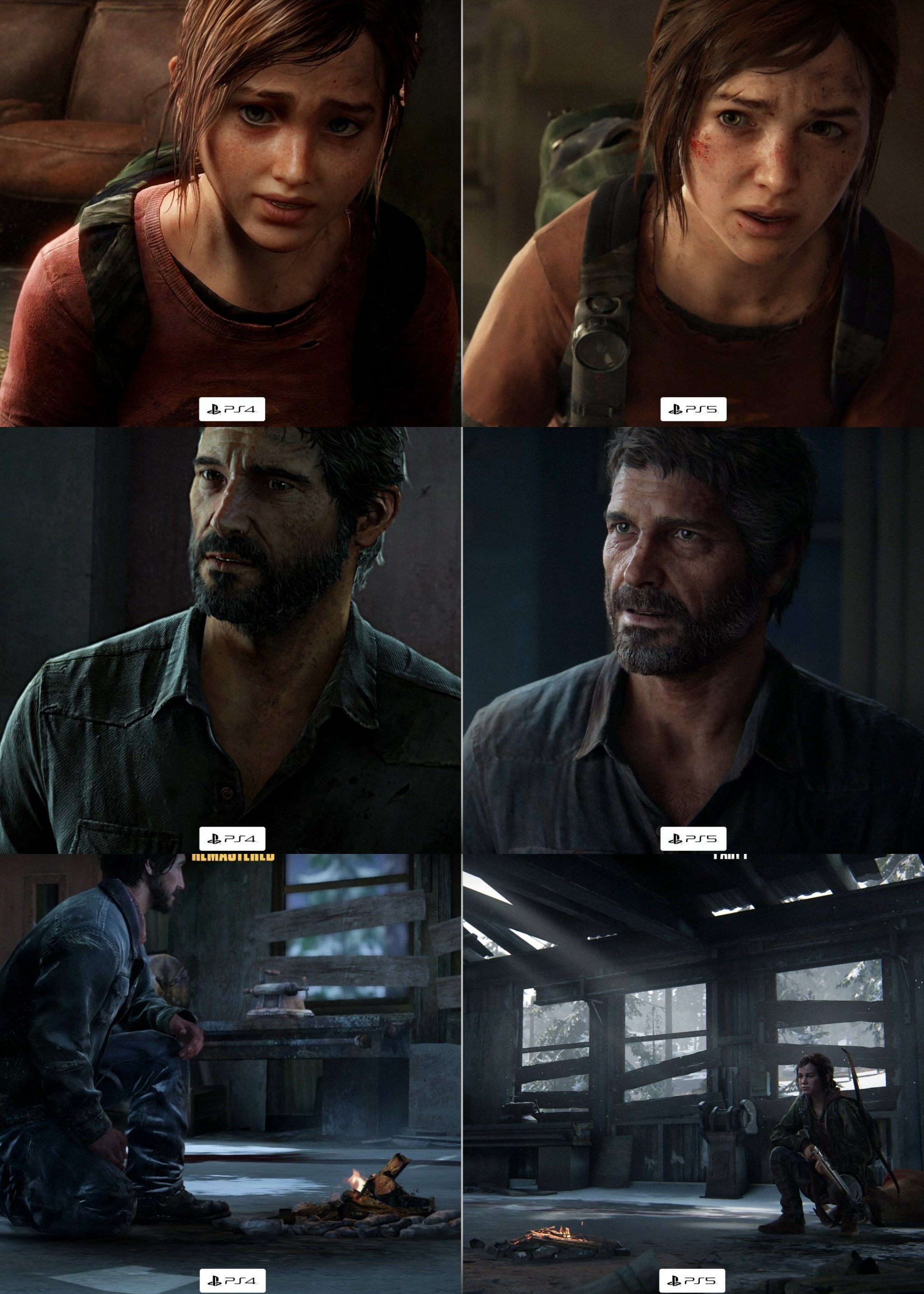 The Last of Us Part I, Original VS Remake Comparison Sony, Page 16