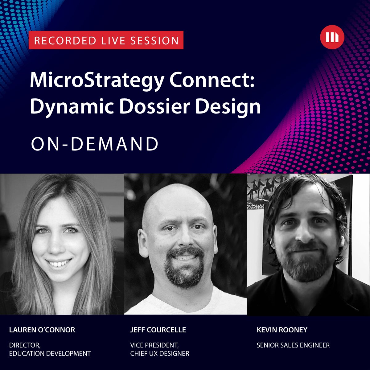 💡 Want new ideas, tips, and tricks to get your #dossier to the next level? Check out our latest #MSTRConnect for the inside scoop from our experts (pst, it's on-demand!).

youtube.com/watch?v=-_xdDz…

#EnterpriseAnalytics #IntelligenceEverywhere