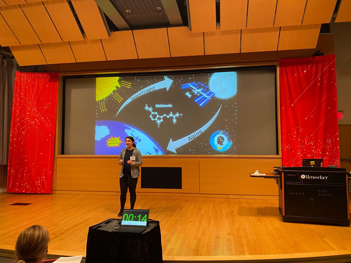 Congratulations to our PhD candidate <a href="/AngelaKubik/">Angela Kubik</a> who won this years Graduate Research Symposium 3 minute thesis competition. What an awesome accomplishment! Congratulations Angela! <a href="/rpi/">Rensselaer Polytechnic Institute</a> <a href="/RPI_BME/">Rensselaer BME</a> <a href="/NASAAmes/">NASA Ames</a>