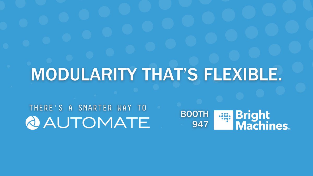 See it in action. Head on over to booth #947 at the @AutomateShow. #AutomateShow #AutomateConference bit.ly/3GLgE0c