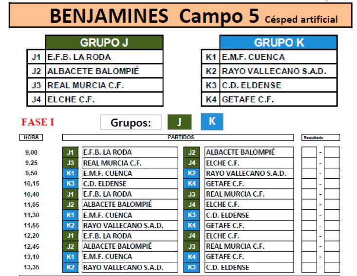 👉🏻Esto ya comienza… edición número 2️⃣6️⃣ del Torneo Nacional Diputacion de Albacete, Virgen de los Remedios. ⚽️ 3️⃣2️⃣ equipos Alevines y 8️⃣ benjamines #VDLR2022