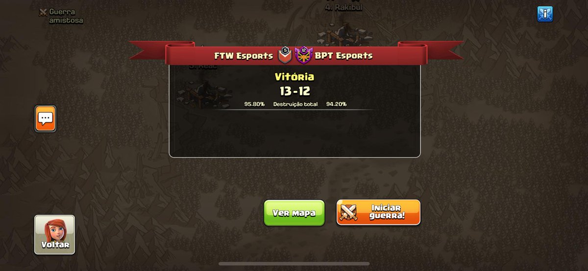 Hoje foi a minha vez de ripar a pw , e logo com ataque de 1 star 🙊😂 Ainda bem que no final deu para rir kkkk 
Conseguimos apuramento aos playoffs com todos os jogos vitoriosos na fase de grupos da <a href="/EonLeagueOff/">Eon League</a> 
Gg @BPT_Esports