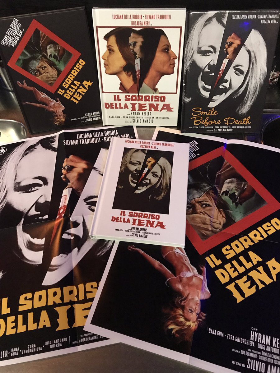 CineploitDiscs's tweet photo. Finally in stock and shipping here first impressions SITUATION aka DEADLINE aka LUGER CALIBRO 9:MASSACRA PER UNA RAPINA aka SLAUGHTER DAY (CP 14) & IL SORRISO DELLA IENA aka SMILE BEFORE DEATH (CP 15) #giallo #eurocrime #europloitation #gordonmitchell #williamberger #rosalbaneri https://t.co/qeUU5scqJq