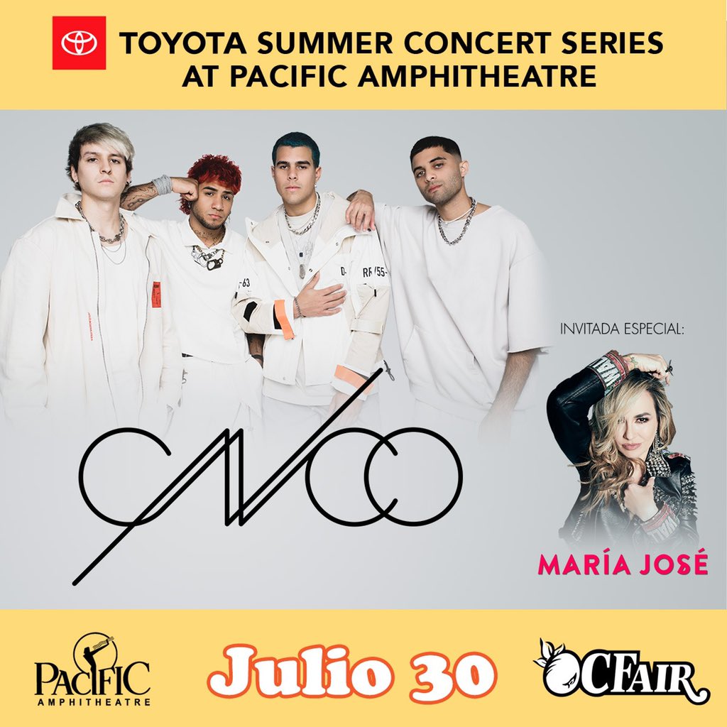 CNCOmusic's tweet image. ¡CNCOWNERS! Nos vemos este 30 de julio en California 🌴 ¡Ya queremos verlos!