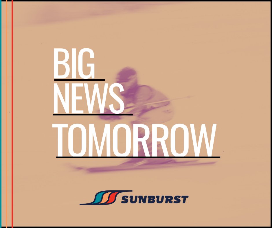 Have you signed up for our newsletter yet?!

BIG news about our Summer Solstice Season Pass sale being unveiled tomorrow. 

Make sure you're signed up here:
skisunburst.com/newsletter/