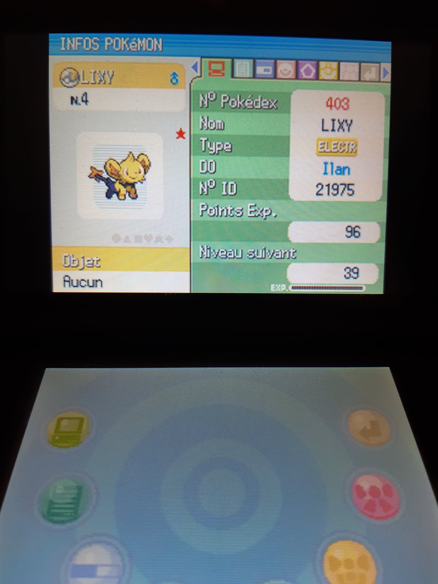 Primalory's tweet photo. ✨ LE LIXYYYYY ✨
4 531 rencontres en phase 3 sur Pokémon Platine !! Après 2 Bidoof et 55 624 rencontres au total, il apparaît enfin ! Ça fait un moment que j'ai pas été aussi heureux
#CommunityDexFR #ShinyHunting https://t.co/PKVJHTaiFF
