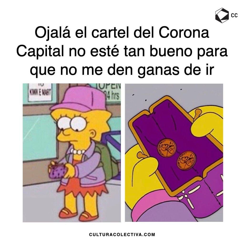 CulturaColectiv's tweet photo. Mis ganas de ir al #CoronaCapital… https://t.co/dqBZeCWl7w