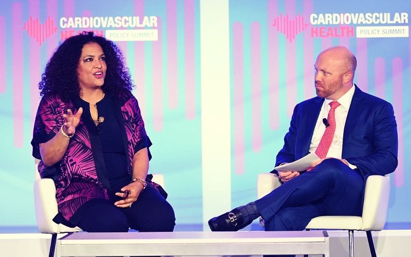 ChrisBurgerTN's tweet photo. Great event today with @advcardiohealth at the 5th Annual Cardiovascular Health Policy Summit. Loved interviewing @JenDonelan and hearing her story. What an amazing heart health advocate. #CVSummit22 https://t.co/dKdEvuyuU5