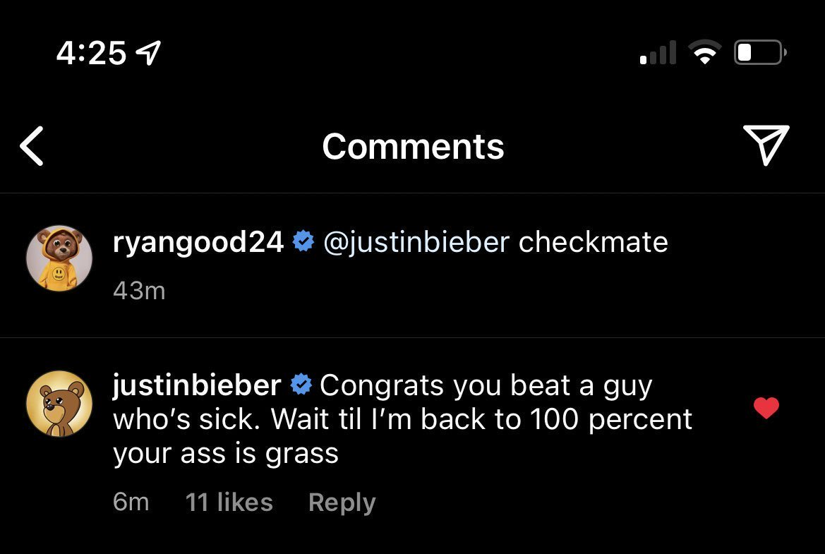 HE CANT STAND LOSING IM CRYING HES SO—