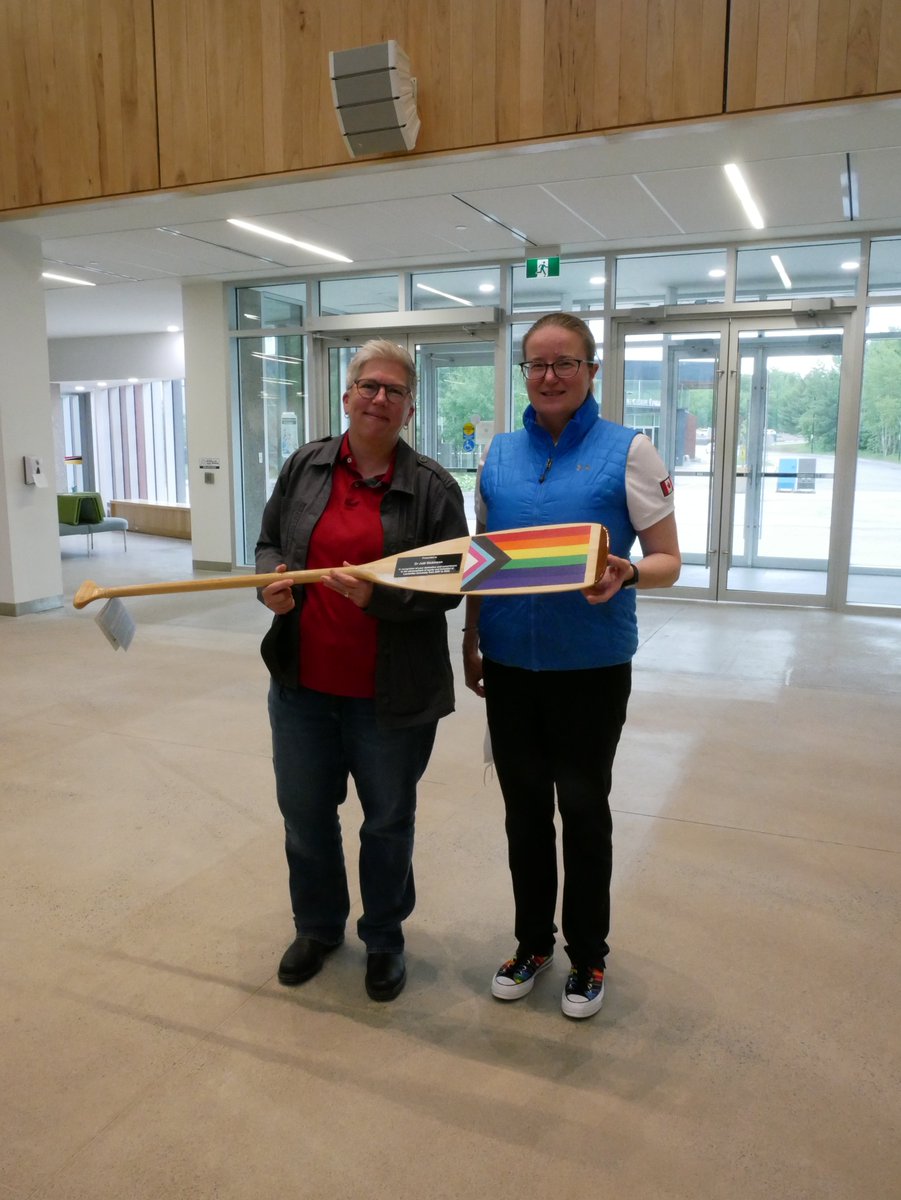 LaurentianU's tweet photo. We are proud allies! Happy Pride Month! 🏳️‍🌈 And farewell to Dean Joël Dickinson. You will be dearly missed.

Nous sommes des fiers alliés! Joyeux mois des fiertés ! 🏳️‍🌈 Et au revoir à doyenne Joël Dickinson. Vous nous manquerez beaucoup.

@DeanD_LU https://t.co/tsY9TEFEtD