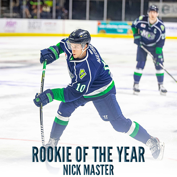 MarinersOfMaine's tweet image. Up next for the Post-Season Awards is Rookie of the Year - Nick Master!