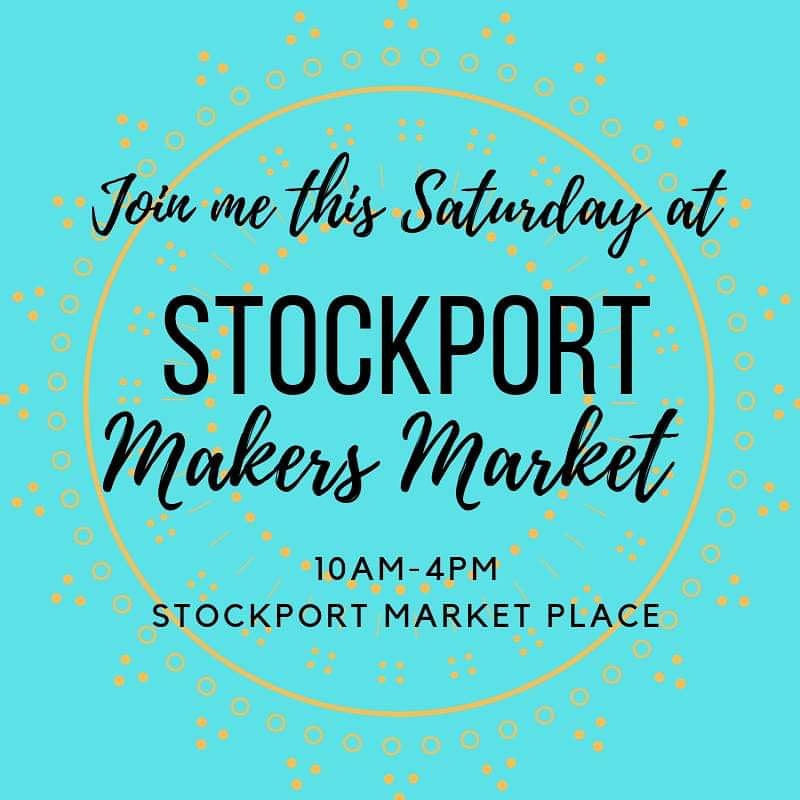 We're at Stockport Markets Market this Saturday (11th June) from 10am to 4pm.

The market is next to the Market Hall on Market Place, SK1 1EU.

We're offering a free click and collect service as won't be taking everything with us.

Details in comments
