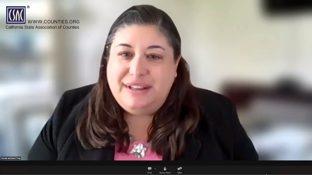 CSAC_Counties's tweet photo. County Public Guardians work tirelessly for our most vulnerable Californians. @CSAC_Counties’ Farrah McDaid Ting joins #CAPAPGPC to call for $200 million in #CABudget to help with current caseloads and improve services. #CACounties #CALeg @CAPAPGPC https://t.co/DZUNJPZ37q
