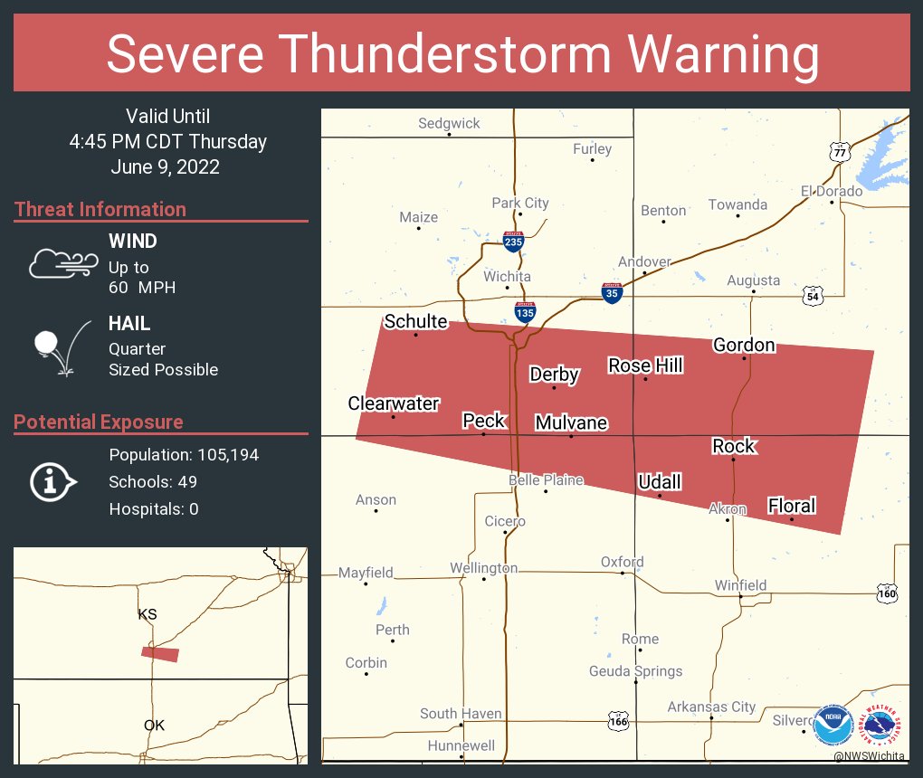 Nws Severe Tstorm On Twitter Severe Thunderstorm Warning Including