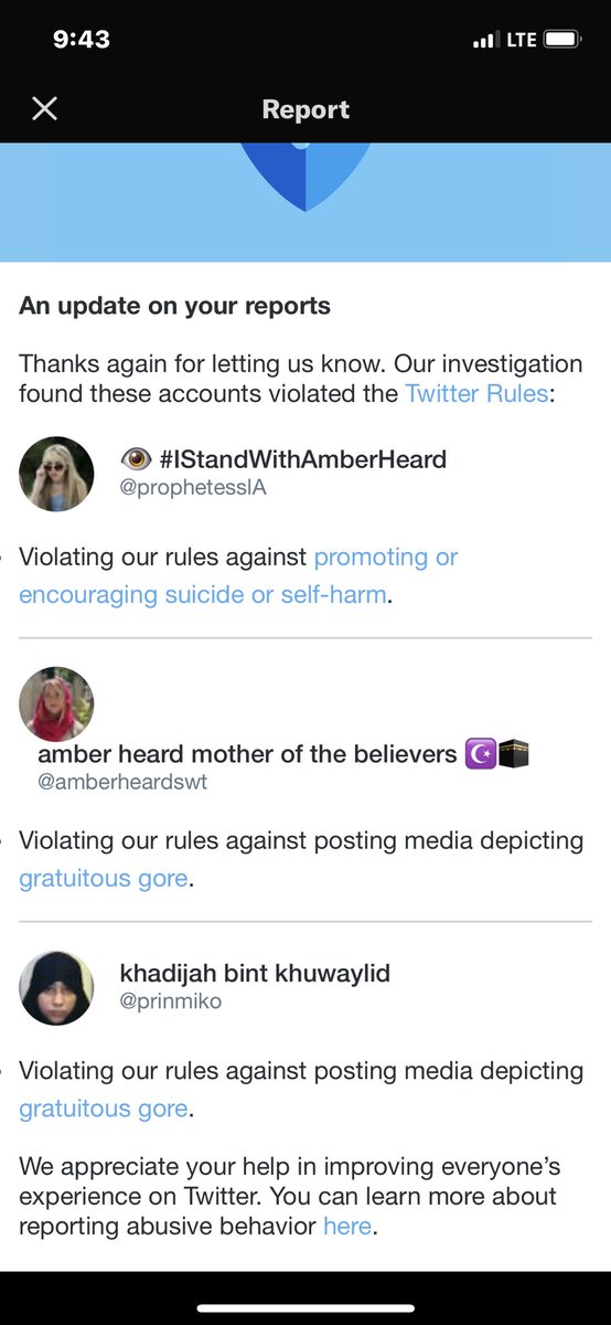 bopdaddy4lyf's tweet photo. Finally their accounts have been suspended #JohnnyDeppvAmberHeard #JohnnyDepptrial #cutsforamber #JohnnyDeppIsInnocent https://t.co/MEO00RE0kQ