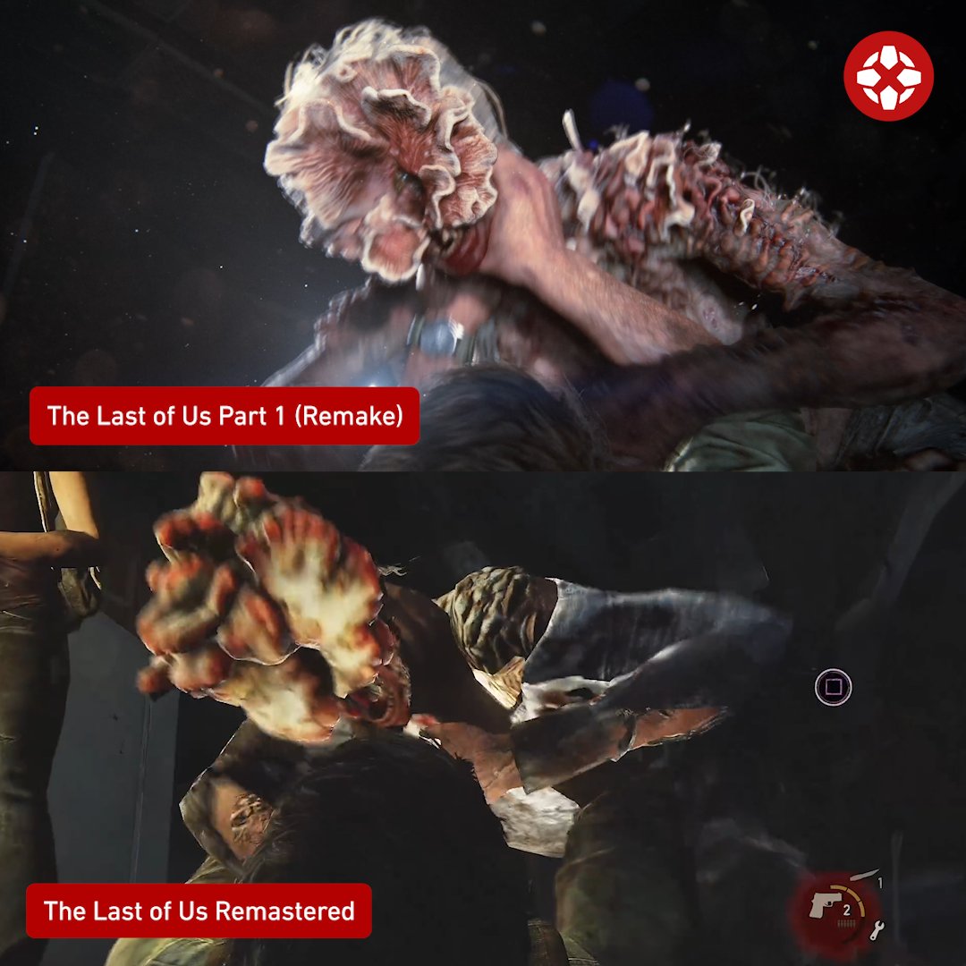 IGN on X: The Last of Us Part 1 (Remake) for PS5 vs. The Last of Us  Remastered for PS4 #SummerGameFest #IGNSummerOfGaming   / X