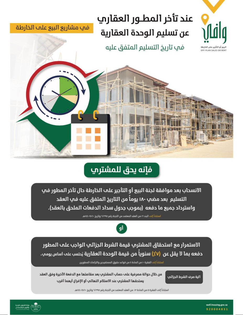 🔖برنامج البيع والتأجير على الخارطة #وافي أوجد حلولاً لكثير من المشاكل التي تحدث عند بيع وشراء الوحدات السكنية، بحيث تمضي عملية البيع والشراء بضمان وجودة وأمان.
@wafi__sa