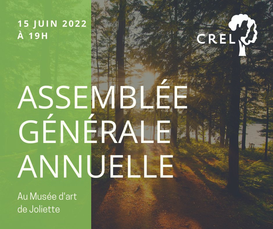 Notre assemblée générale annuelle aura lieu mercredi prochain, le 15 juin 2022 à 19h, au Musée d'art de Joliette. 

Confirmez votre présence ici: zeffy.com/fr-CA/ticketin…