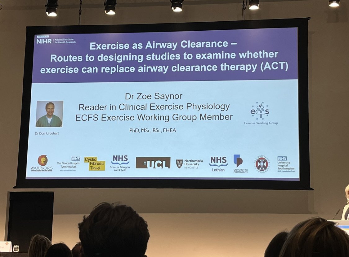 Dr Zoe Saynor (she/her) (@zoe_saynor) on Twitter photo Reflecting on a brilliant 2nd day today at <a href="/ECFSConference/">European Cystic Fibrosis Society</a> #ECFS2022 🫁🔬🤸🏼♀️🏋🏽♀️a packed day of excellent talks - topped off the chance to be part of the 1st standalone #Exercise Symposium
Great to share the stage with <a href="/GruetMathieu/">Gruet Mathieu</a> 🏋🏼, Thomas Radtke & <a href="/nicrowbotham/">Nicola Rowbotham</a> Reflecting on a brilliant 2nd day today at <a href="/ECFSConference/">European Cystic Fibrosis Society</a> #ECFS2022 🫁🔬🤸🏼♀️🏋🏽♀️a packed day of excellent talks - topped off the chance to be part of the 1st standalone #Exercise Symposium
Great to share the stage with <a href="/GruetMathieu/">Gruet Mathieu</a> 🏋🏼, Thomas Radtke & <a href="/nicrowbotham/">Nicola Rowbotham</a>