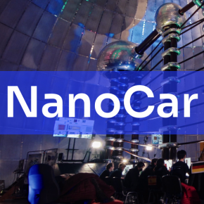 CNRSWashington's tweet photo. #CEMES I Retrouvez dès à présent les coulisses de la plus petite course automobile au monde: la #NanocarRaceII ! 🚗🏎️
Pour regarder la vidéo c'est par ici : ➡️https://t.co/uZaLYlBRLN https://t.co/kfuwlFzR1d