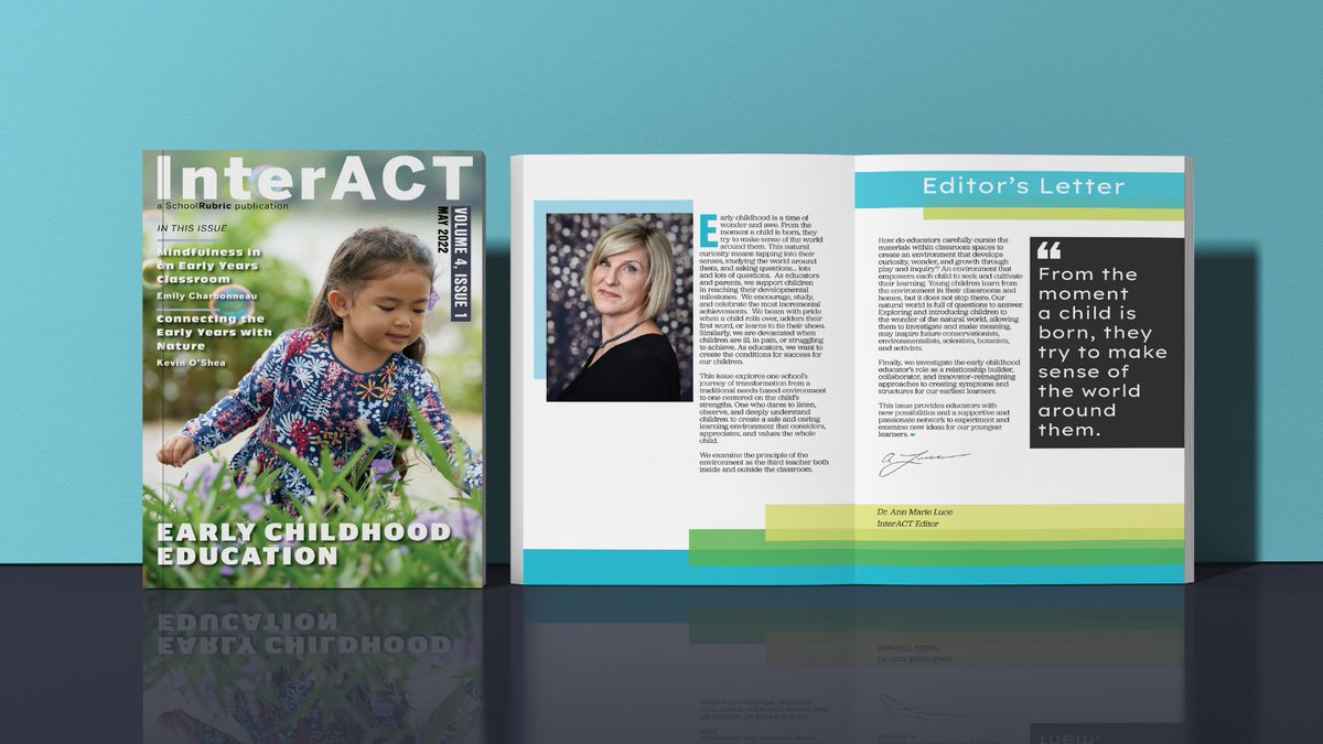 In our latest edition of InterACT Magazine, we travel around the world to learn from expert early childhood educators. Read their stories and perspectives in Volume 4, Issue 1.

📖 schoolrubric.org/magazines/inte…