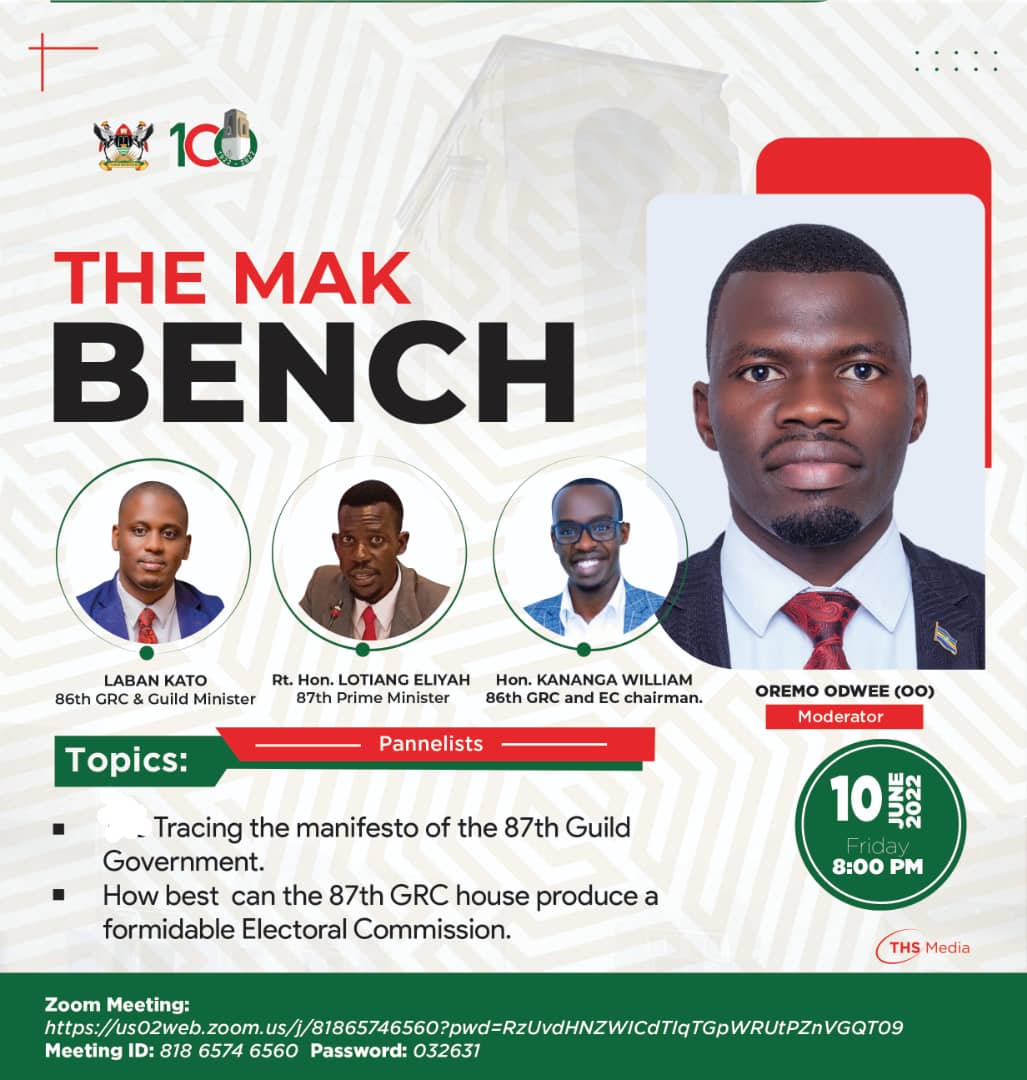 OremoOdwee's tweet photo. #TheMakBench. Tomorrow at 8:00pm. @KanangaWilliam @lotiang_eliyah @Katolaban3 @JaspherEkwire https://t.co/XRIUGDi9xP